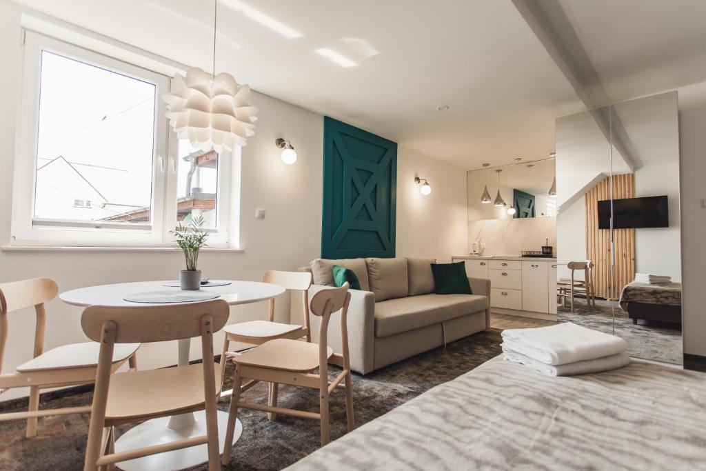 Balkon w apartamencie Livin Łeba